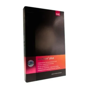 Mediven Plus Media Clase 1 Corta 101 Negro T3 1 Par