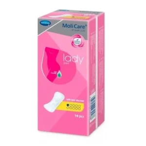 MoliCare Premium Lady Pad Compresses 1.5 Drops 14 pieces