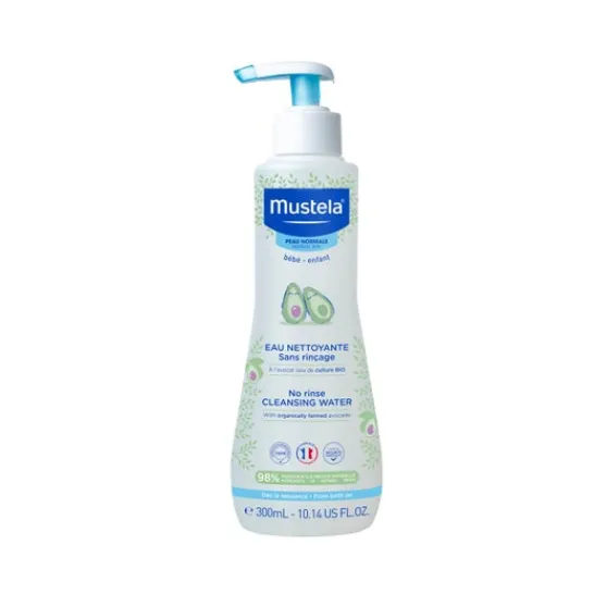 Mustela Agua Limpiadora Sin Aclarado Organic 300ml