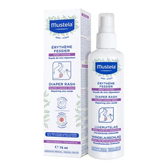 Mustela Diaper Rash Spray 75ml