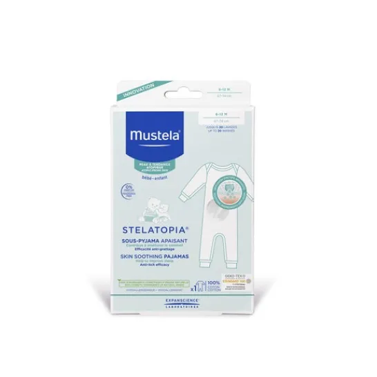 Mustela Stelatopia Soothing Pajama 6-12 Months 100% Cotton