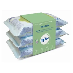 Mustela Toallitas Limpiadoras Aguacate Bio 3x60uds