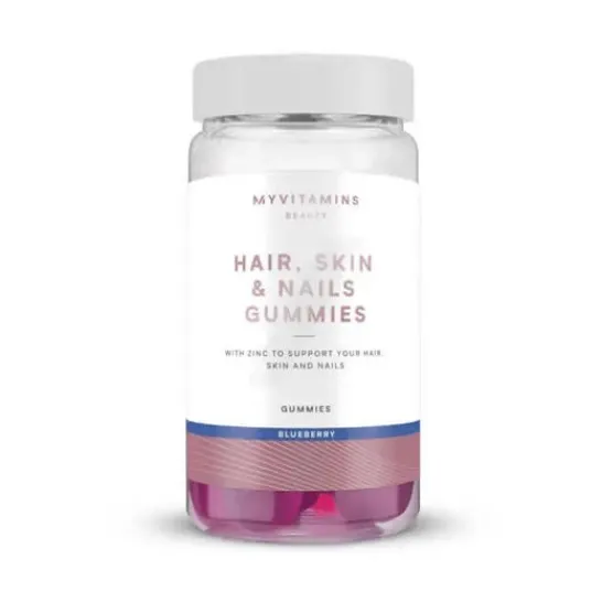 Myvitamins Gominolas Pelo Piel y Uñas Arándano 60 gummies