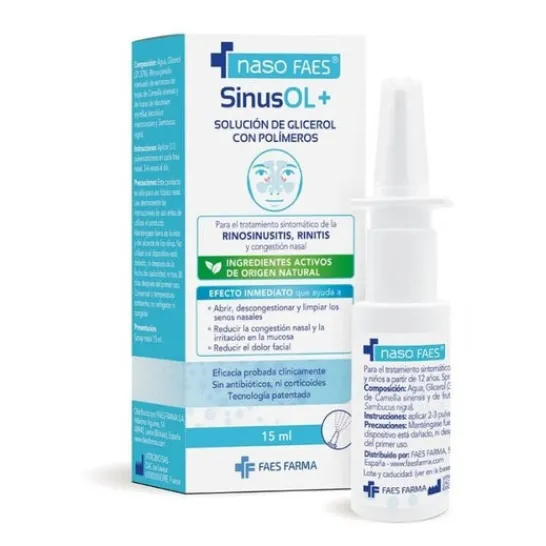 Naso Faes Sinusol + Spray Nasal 15ml