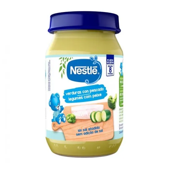 Nestlé Verduras con Pescado 190g