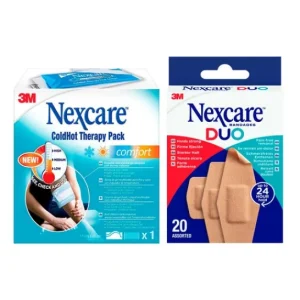 NEXCARE Pack ColdHot Comfort 11cmx26cm + Duo Apósitos 20uds