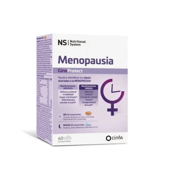 Women NS Menopause GineProtect Day and Night 60tabs