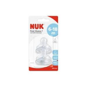 Nuk First Choice+ Anatomical Anticolic Nipple Xl Sili Food
