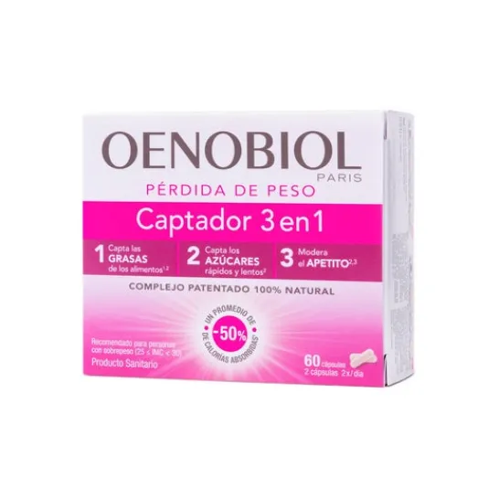 OENOBIOL Weightloss 3 in 1 Fat Binder 60 tablets