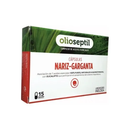 Olioseptil Nariz-Garganta 15caps