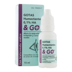 Pharma&Go Moisturizing Drops 0,1%Ha 15ml