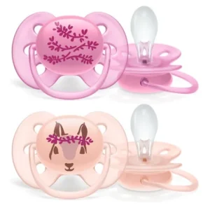 Philips Avent Chupete Ultra Soft 6-18m Rosa 2uds