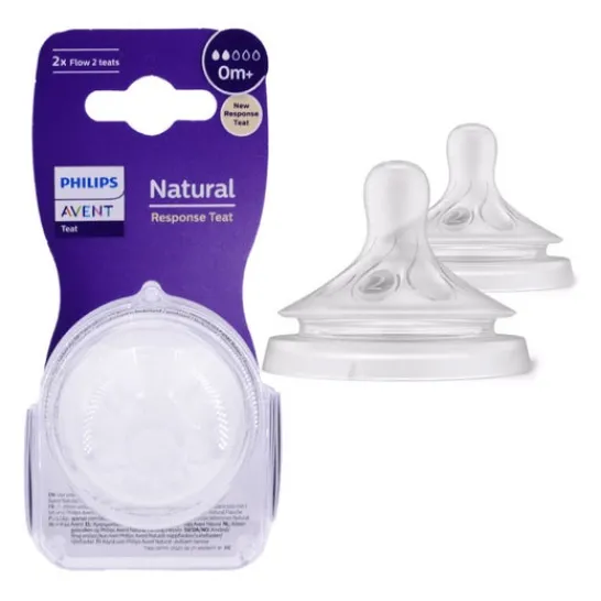 Philips Avent Tetina Natural Birth Response +0M T2 2uds