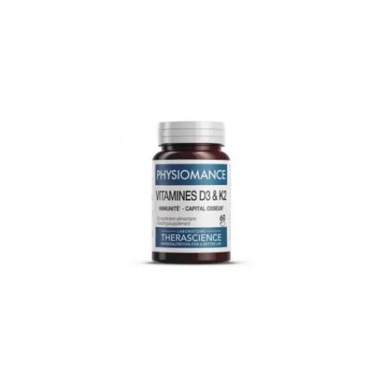 Physiomance Vitamins D3 & K2 60comp