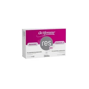 Plusquam Pharma Actifemme Resveratrol RESD3 Vitamin D 30tabs