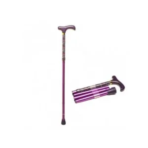 Prim Muletilla Plegable Aluminio Perla Saten Purpura 1ud