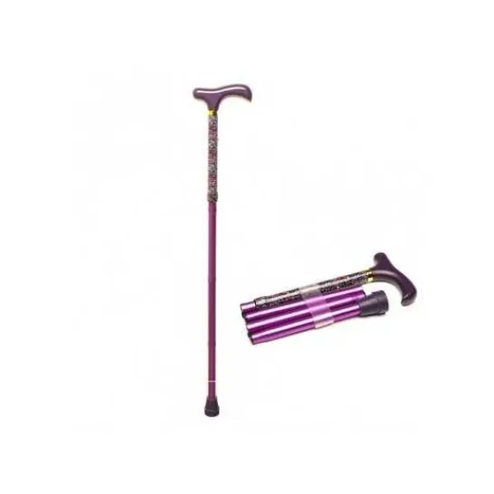Prim Muletilla Plegable Aluminio Perla Saten Purpura 1ud