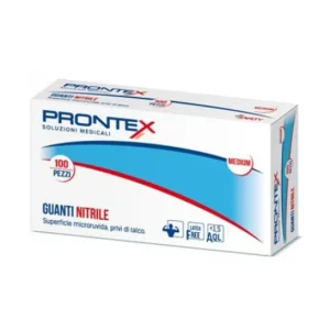 PRONTEX Guantes Nitrilo Pic Sin Polvo Saf 100uds