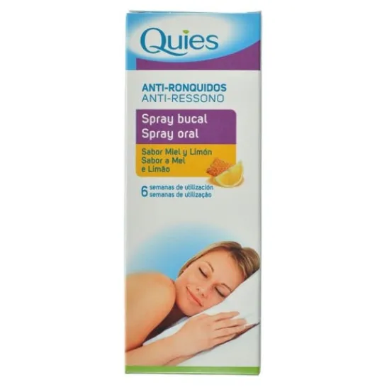 QUIES mouth spray Antirronquidos honey and lemon 70ml