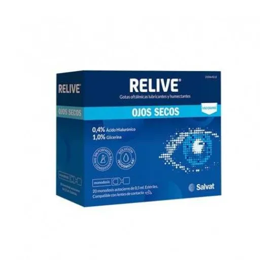 Relive Ojos Secos 20x0,5ml