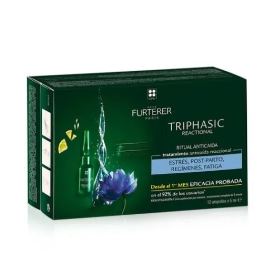 RENE FURTERER Triphasic Reactional Hair Loss Treatment 12amp