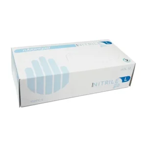 Rubbergold Guantes Nitrilo Sin Polvo Azul Violeta Talla L 100uds