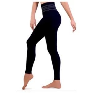 Sankom Leggins Deportivos Negro Plata L/XL 1ud