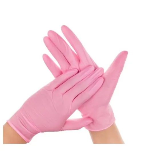 Santex Guantes Nitrilo Rosa Sin Polvo Talla L 100uds