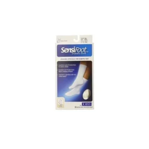 SENSIFOOT Comp Normal Long Sock White 43 - 44 T- L