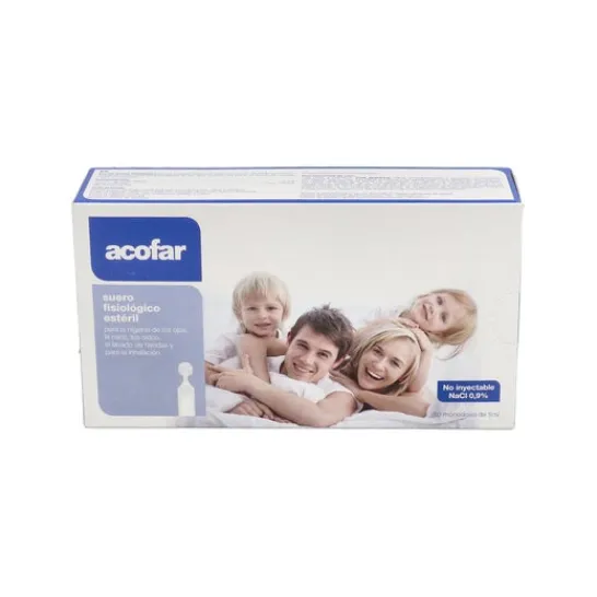 ACOFAR Single-dose nasal and ophthalmic saline solution 5ml