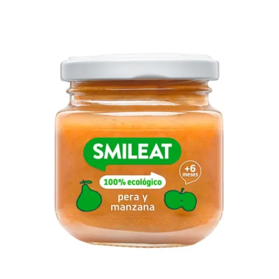 Smileat Apple Pear Tarrito 100% Organic 130g