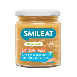 Smileat Cachitos Arroz Integral con Salmón y Verudras 1ud