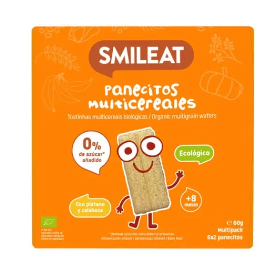 Smileat ecological multigrain bread 60g