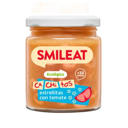 Smileat Potito Cachitos Cachitos Estrellitas with Tomato Eco 230g