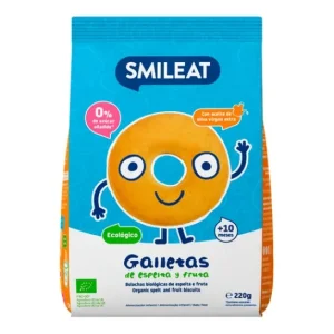 Smileat Spelled biscuits with organic fruit 220g