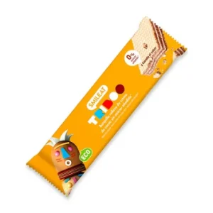 Smileat Triboo Barquillo Ecológico Relleno de Crema de Cacao 40g
