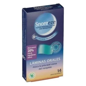 SNOREEZE oral plates 14uts