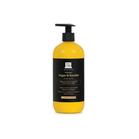 Soivre Cosmetics Soivre nourishing shampoo argan and keratin 500ml