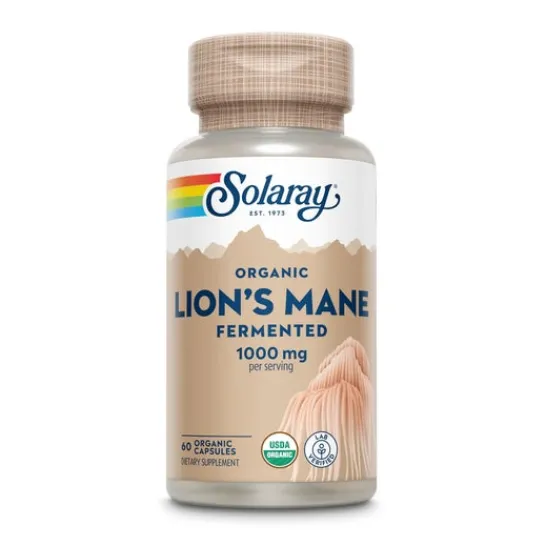 SOLARAY Fermented Lion's Mane 1000mg 60caps