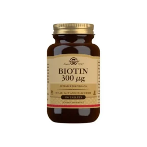 Solgar Biotin 300 µg Tablets - Pack of 100