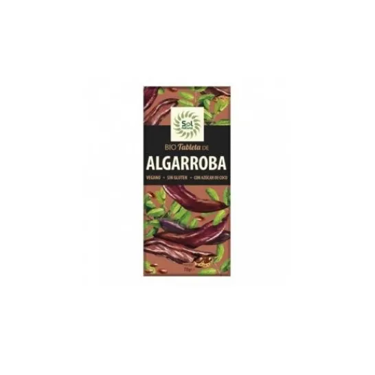 SOLNATURAL Choco Algarroba Bio S/G Vegan 70g