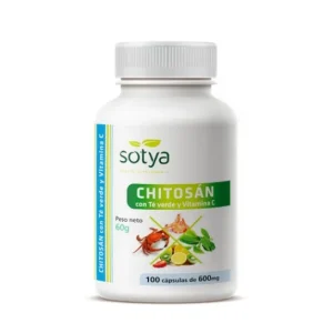 Sotya Chitosan + Green Tea + Vitamin C 600mg 100caps