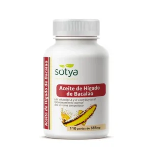 Sotya hígado de Bacalao 685mg 110 perlas