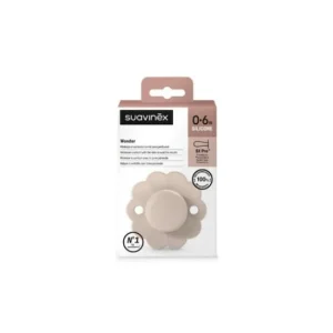Suavinex Wonder SX Pro Silicon Pacifier 0-6M Mauve Chalk 1ud