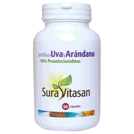 Sura Vitasan Grape Seed Blueberry Forte 60caps