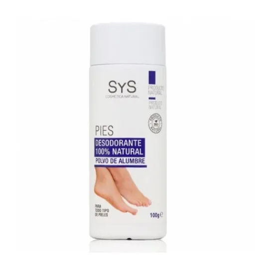 SYS Foot Deodorant Alum Powder 100g