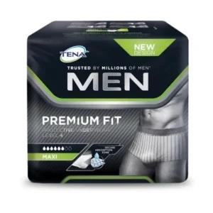 TENA Men Premium Fit Protective Underwear Size M 12pcs