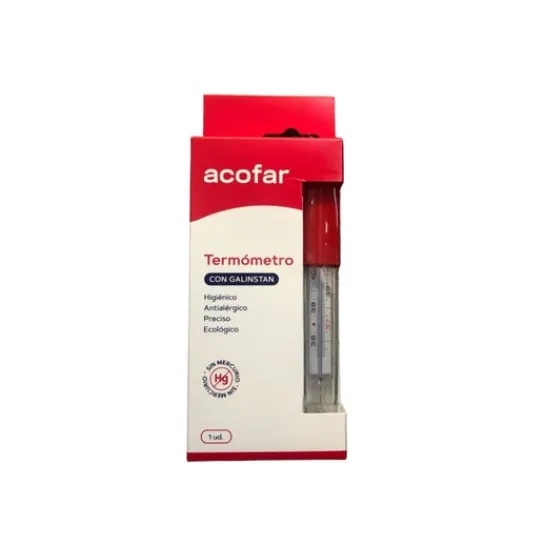 ACOFAR Thermometer box with galinstan 1pc