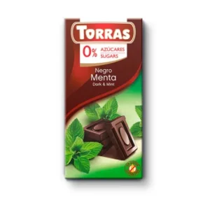 Torras Choco Black Mint S/G S/A 75g