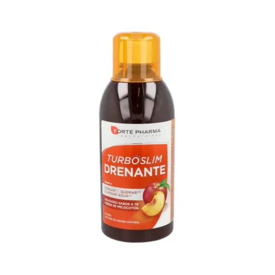 Forte Pharma Turboslim Drainage food supplement peach flavour 500ml